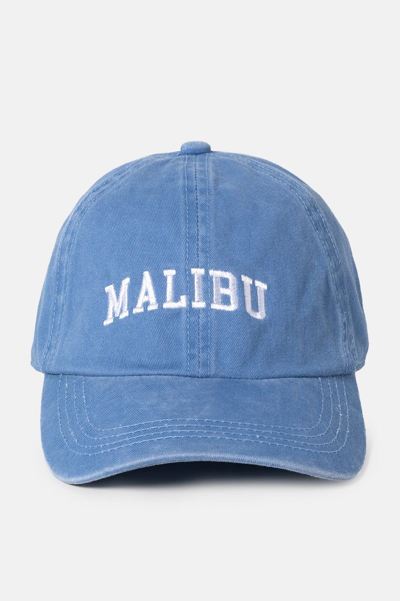 Malibu Embroidery Baseball Cap