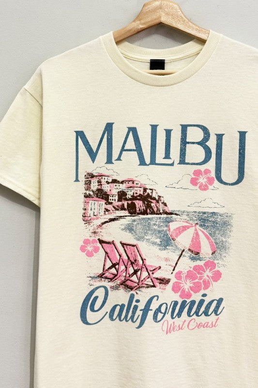 Malibu California Coastline T-shirt