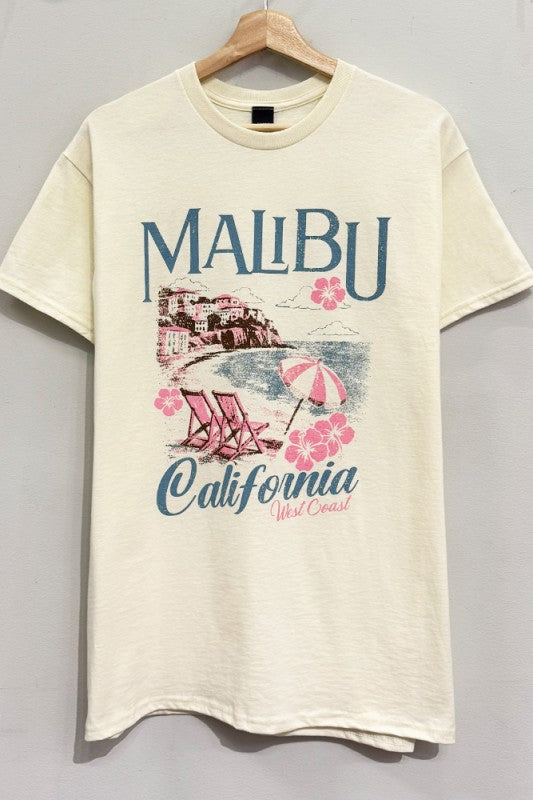 Malibu California Coastline T-shirt