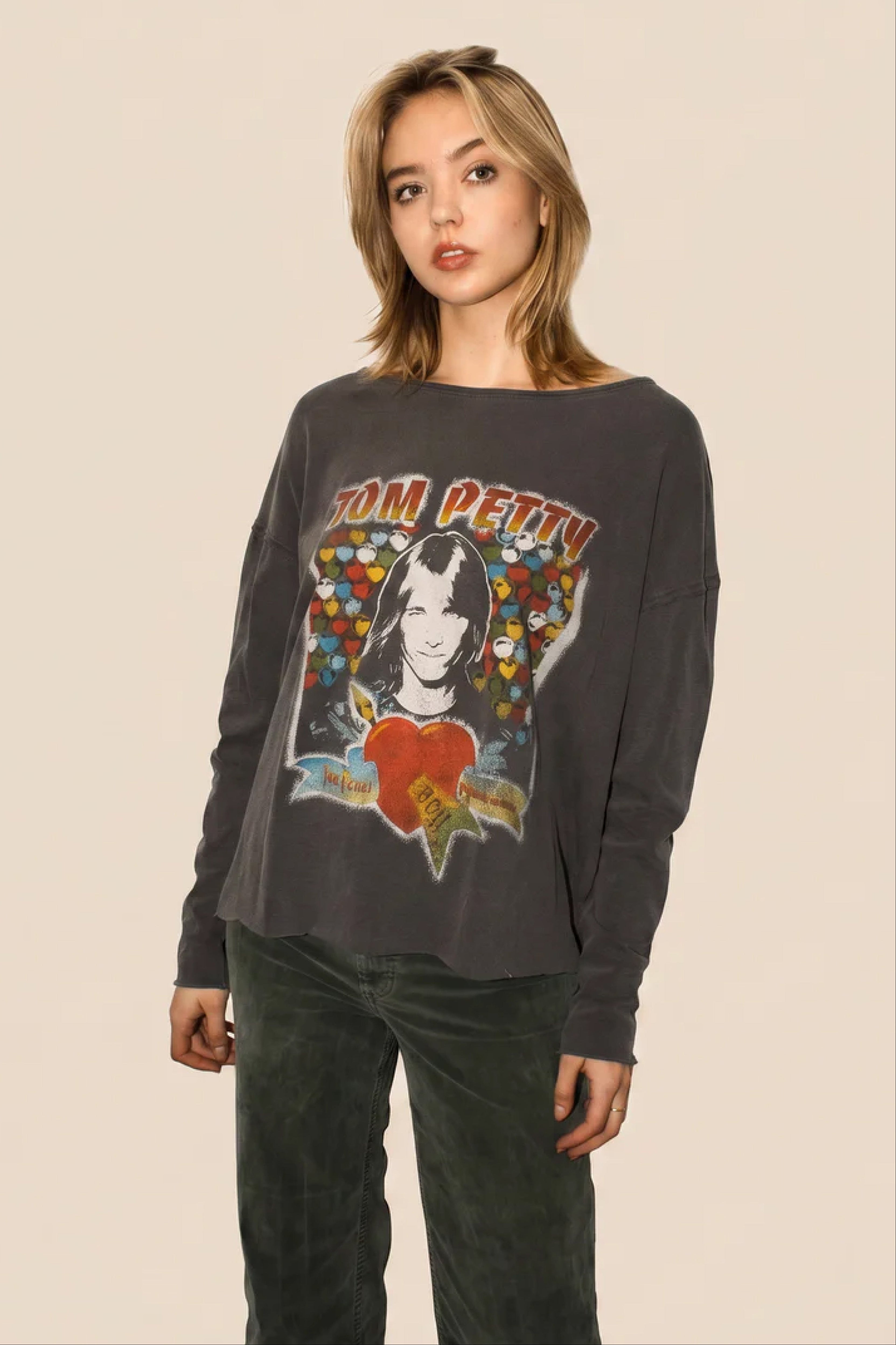 Tom Petty Long Sleeve Top