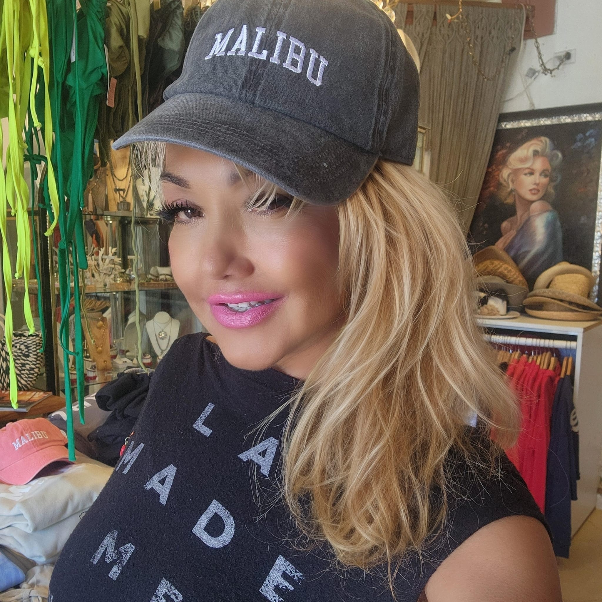 Malibu Embroidery Baseball Cap