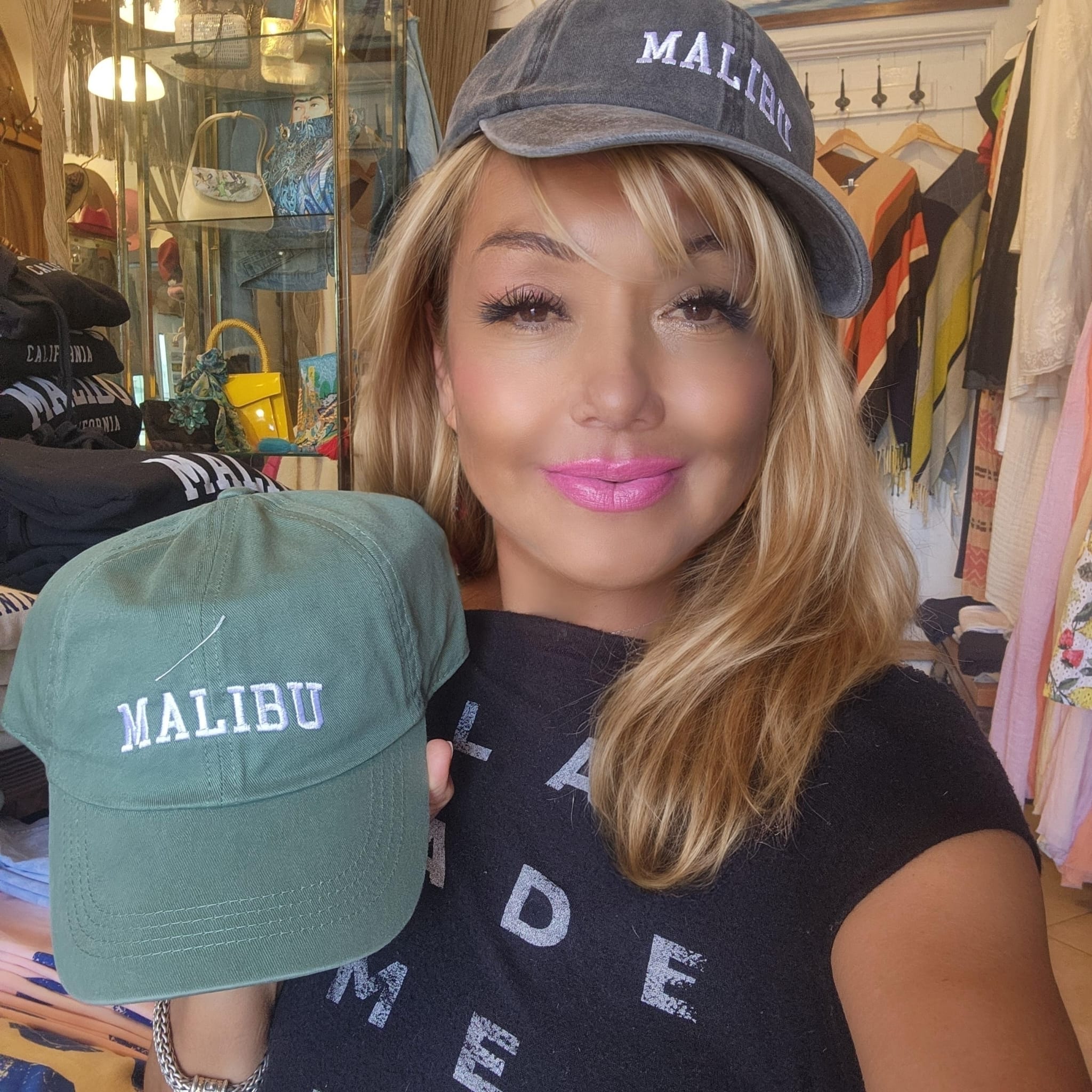 Malibu Embroidery Baseball Cap