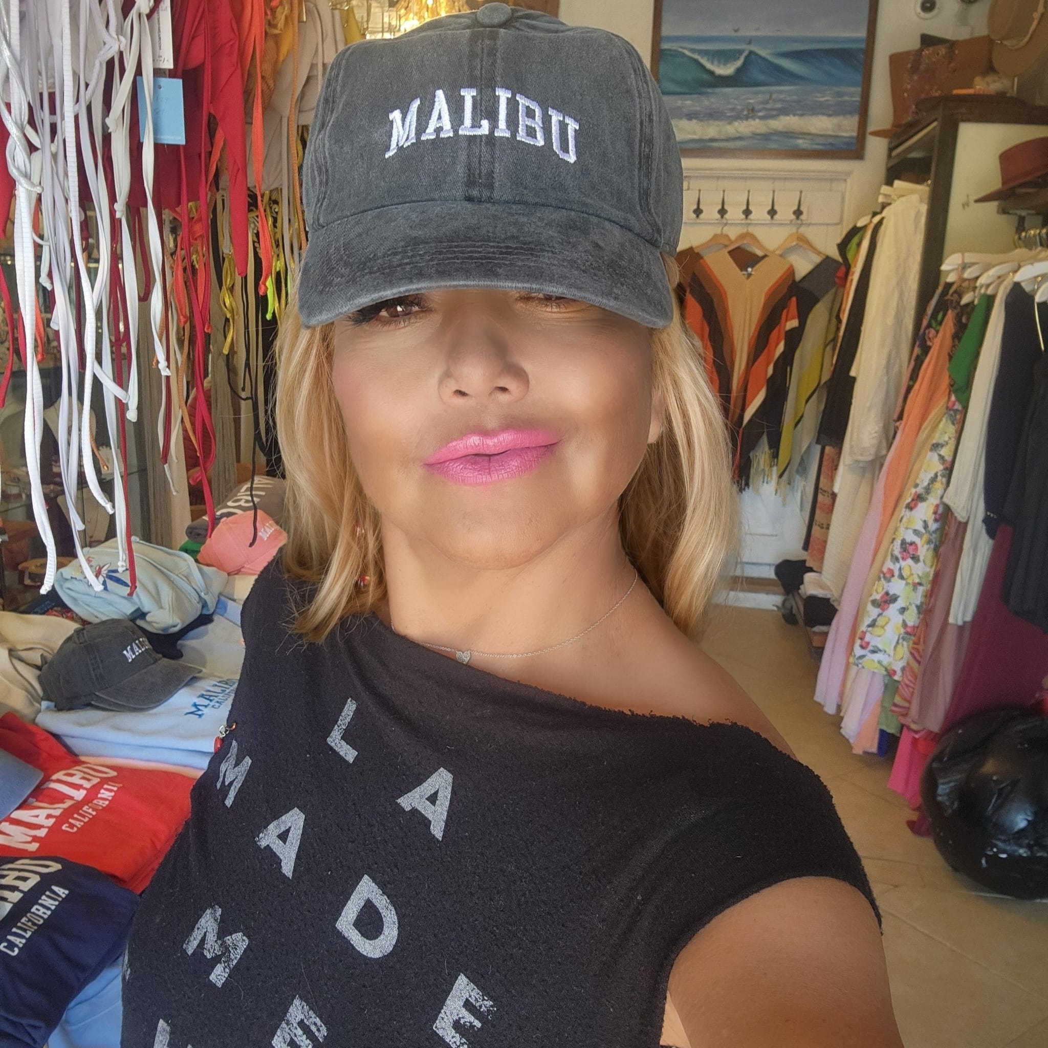 Malibu Embroidery Baseball Cap