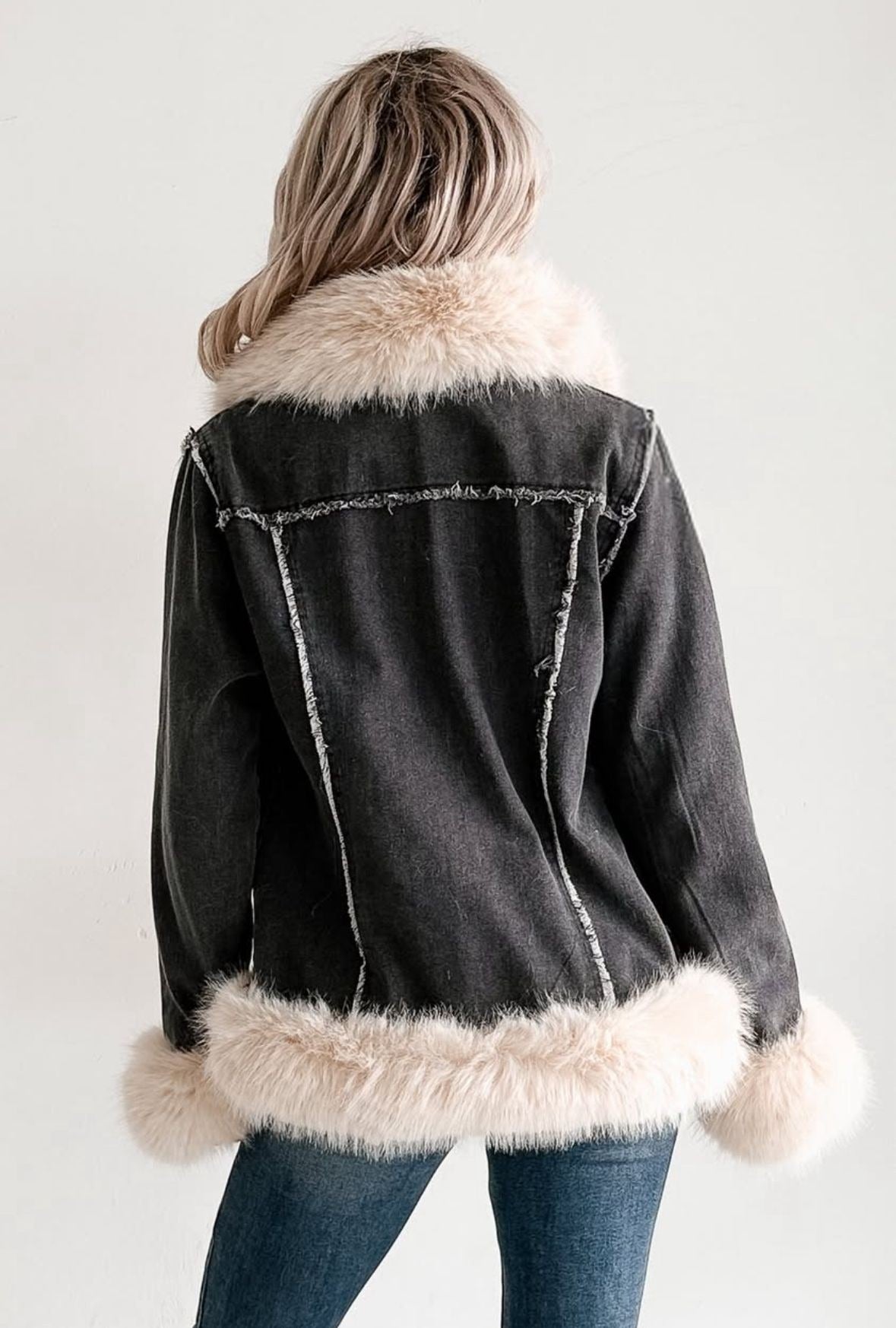 Tundra Denim Luxury Coat