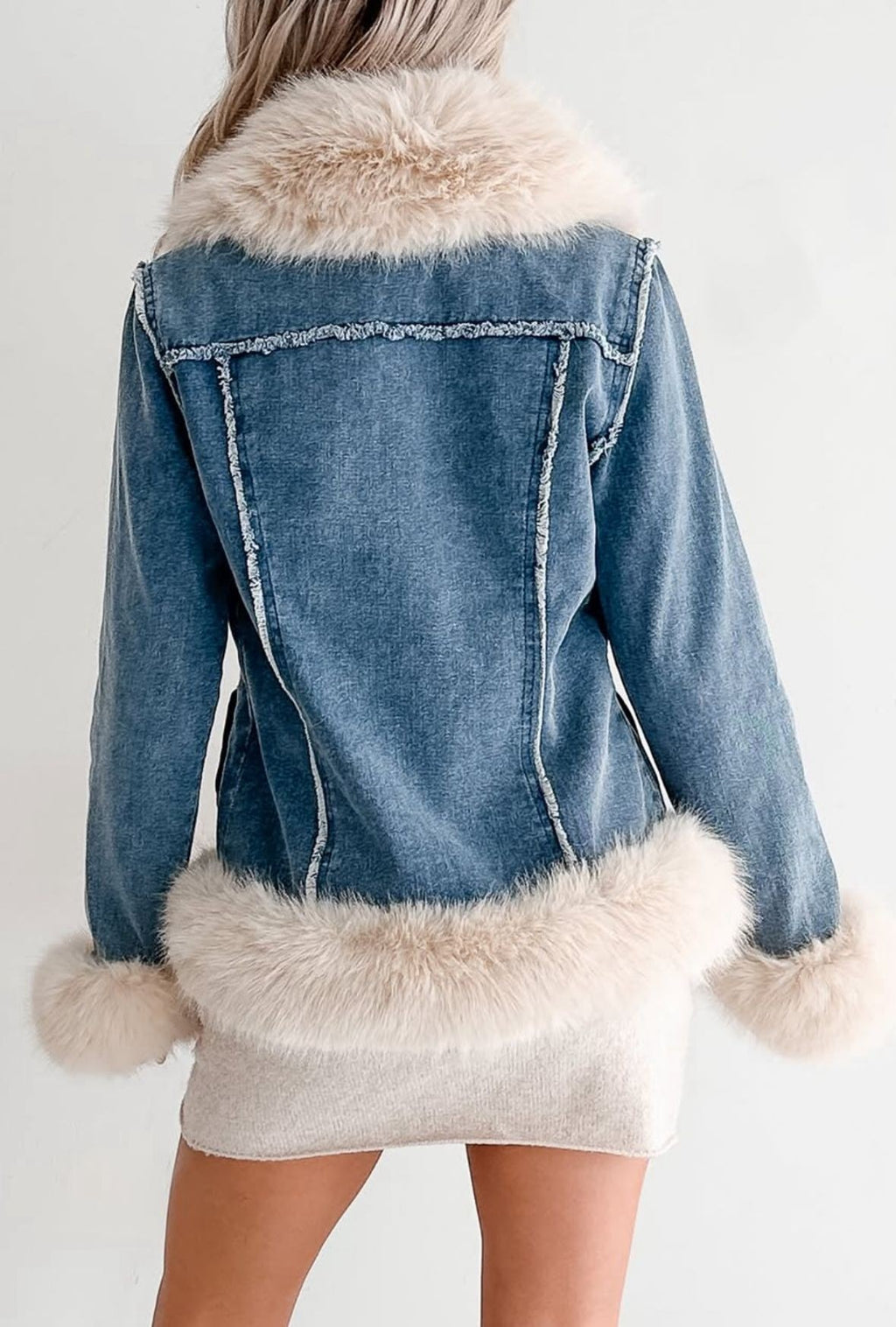 Tundra Denim Luxury Coat