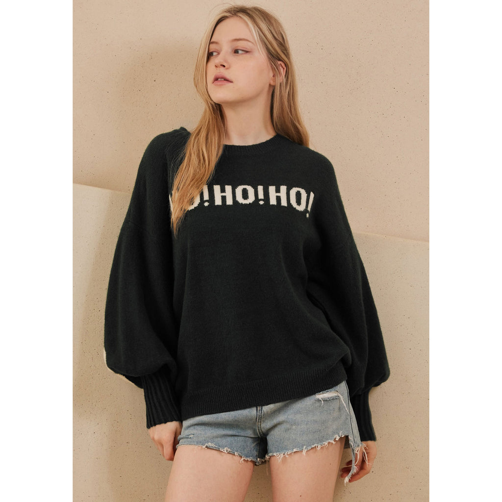 Christmas Sweater With Lettering