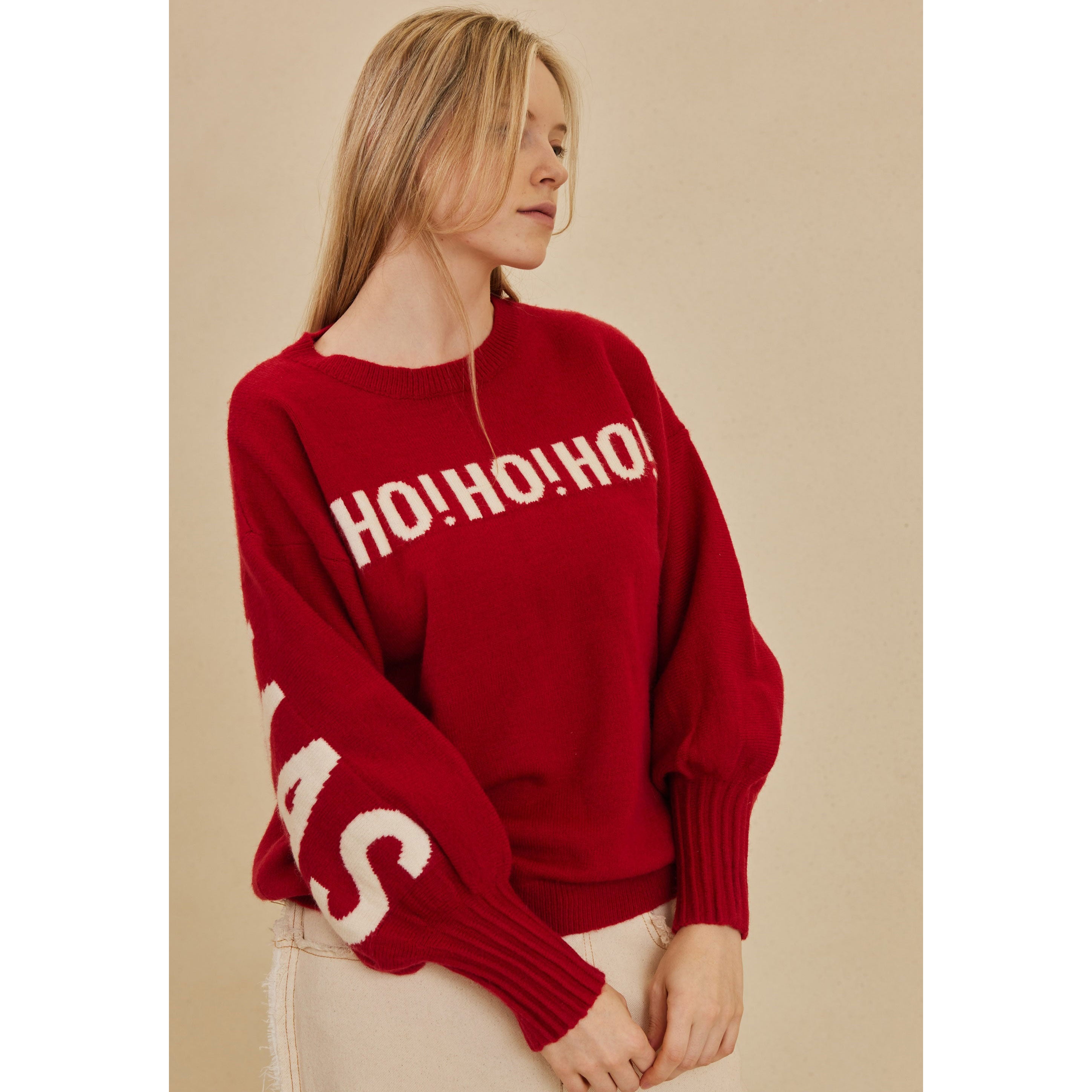 Christmas Sweater With Lettering