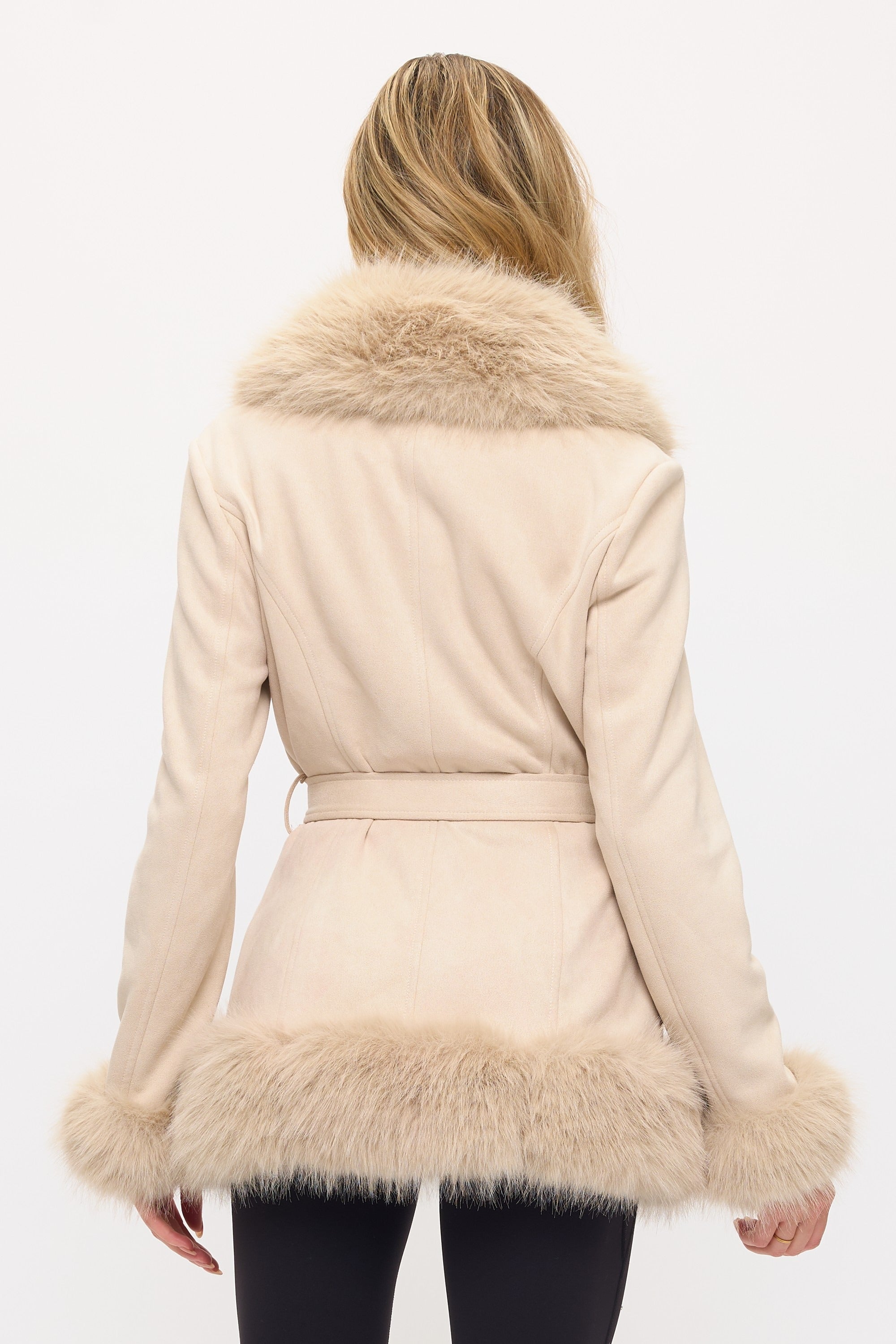 Dynasty Luxe Fur-trimmed Coat