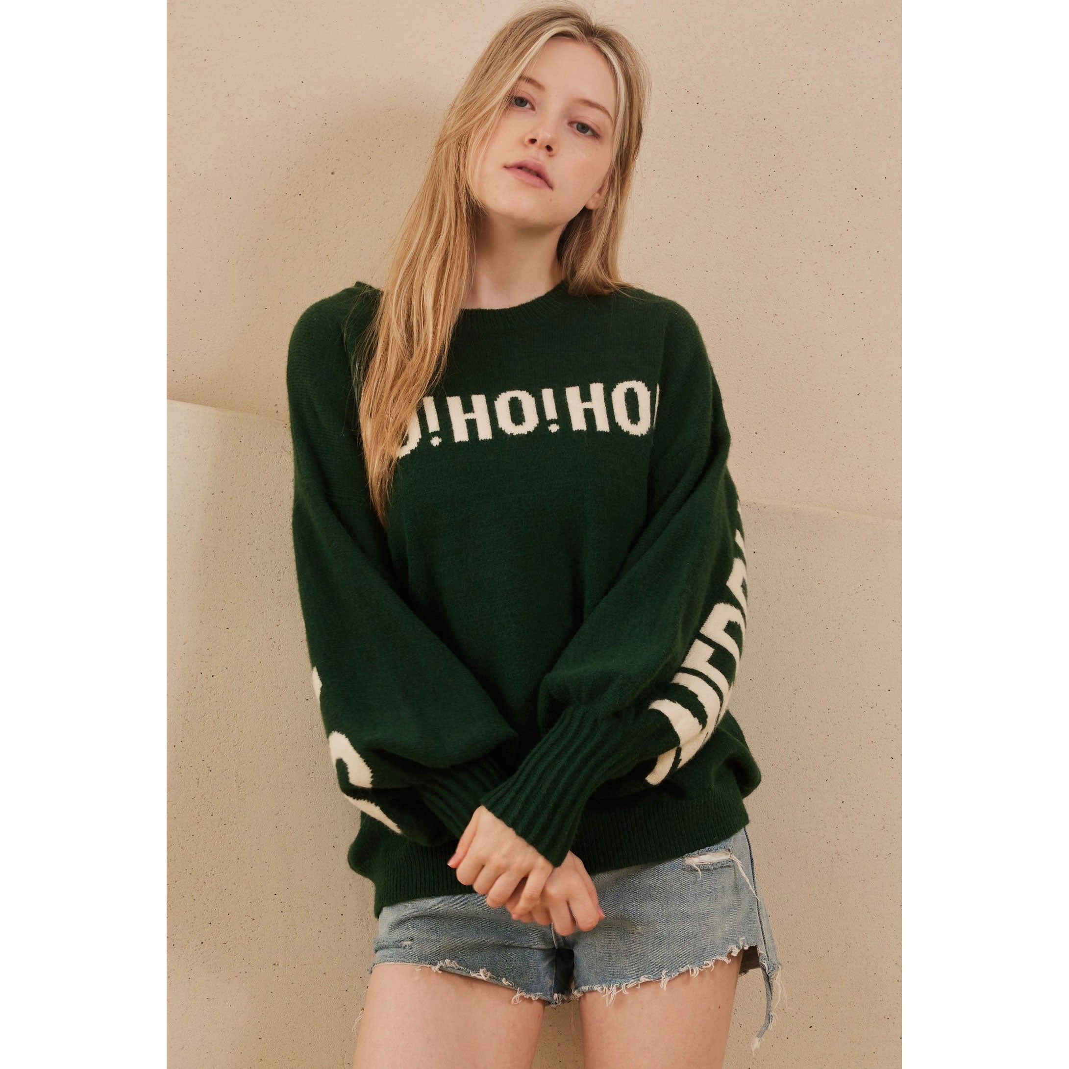 Christmas Sweater With Lettering