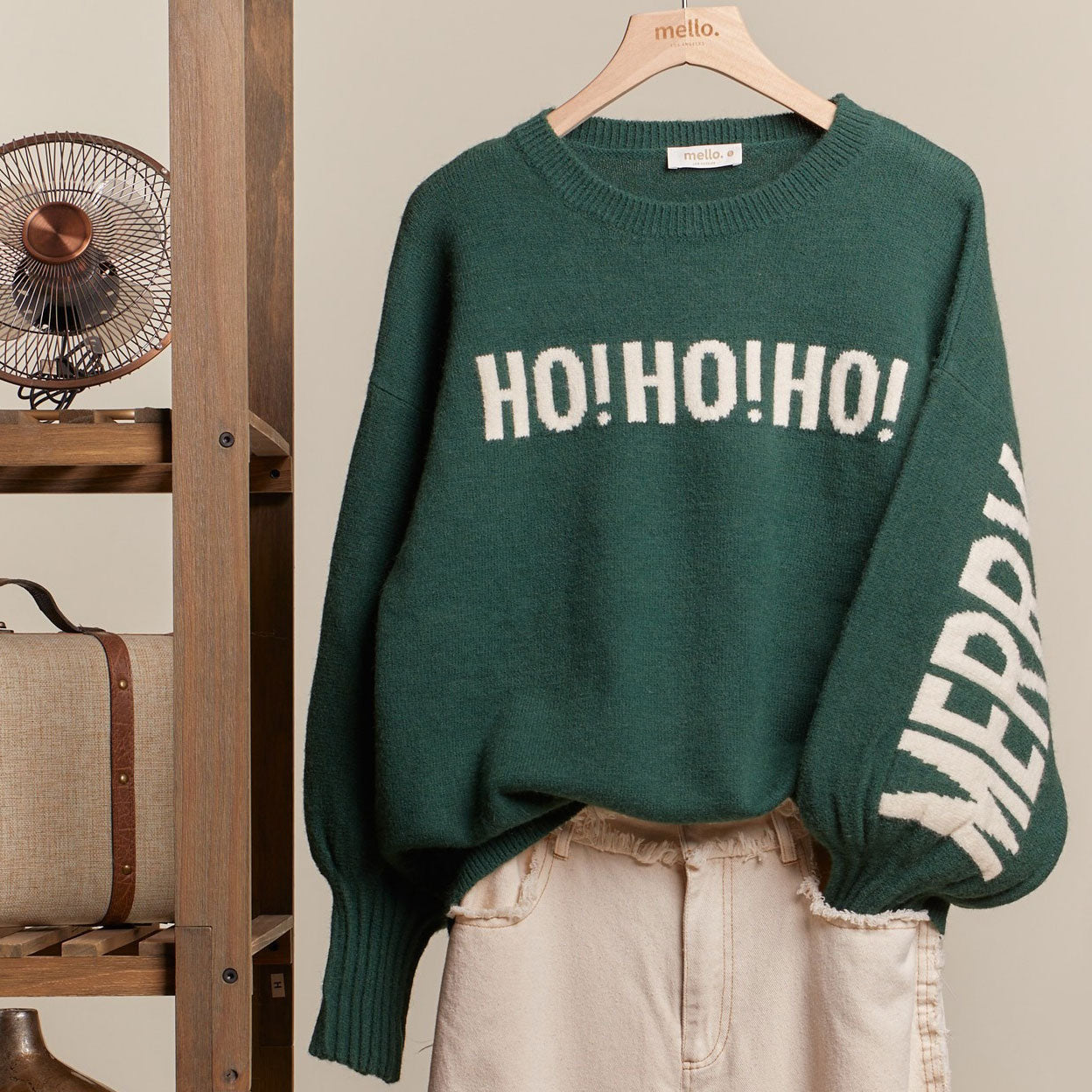 Christmas Sweater With Lettering