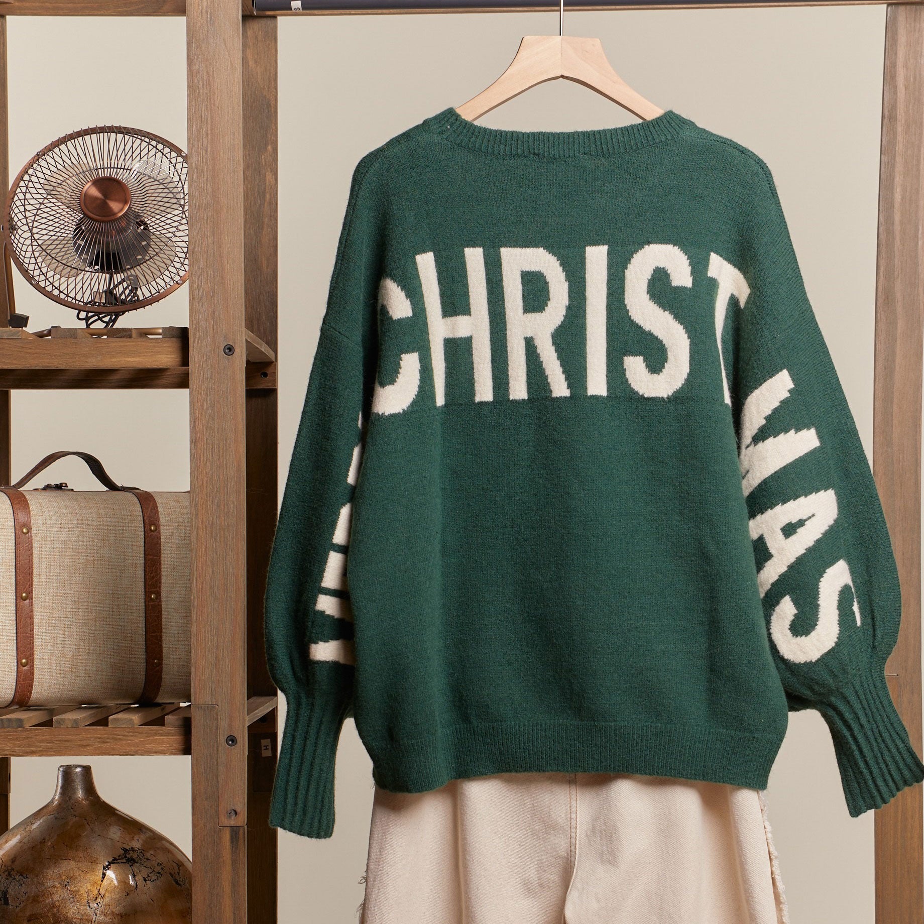Christmas Sweater With Lettering