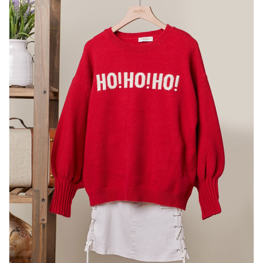 Christmas Sweater With Lettering